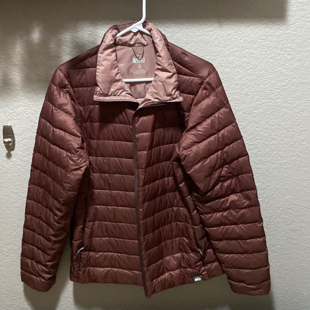 Women’s Down Jacket Maroon XL